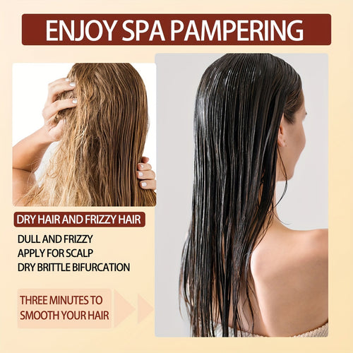 150g\u002F5.291oz, Moisturizing Leave-In Conditioner, Moisturizing Nourishing Leave-In Hair Mask: Long-Lasting Hydration, Extended Moisture Retention, Easily Absorbed, Makes Hair Easier to Comb, Provides Long-Lasting Care for Hair.