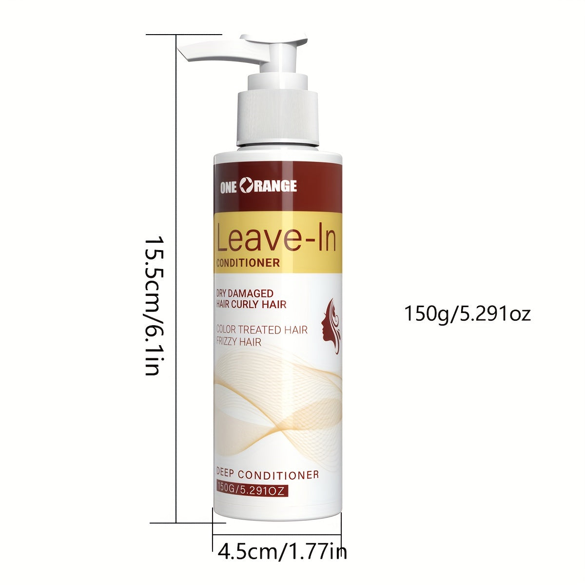 150g\u002F5.291oz, Moisturizing Leave-In Conditioner, Moisturizing Nourishing Leave-In Hair Mask: Long-Lasting Hydration, Extended Moisture Retention, Easily Absorbed, Makes Hair Easier to Comb, Provides Long-Lasting Care for Hair.