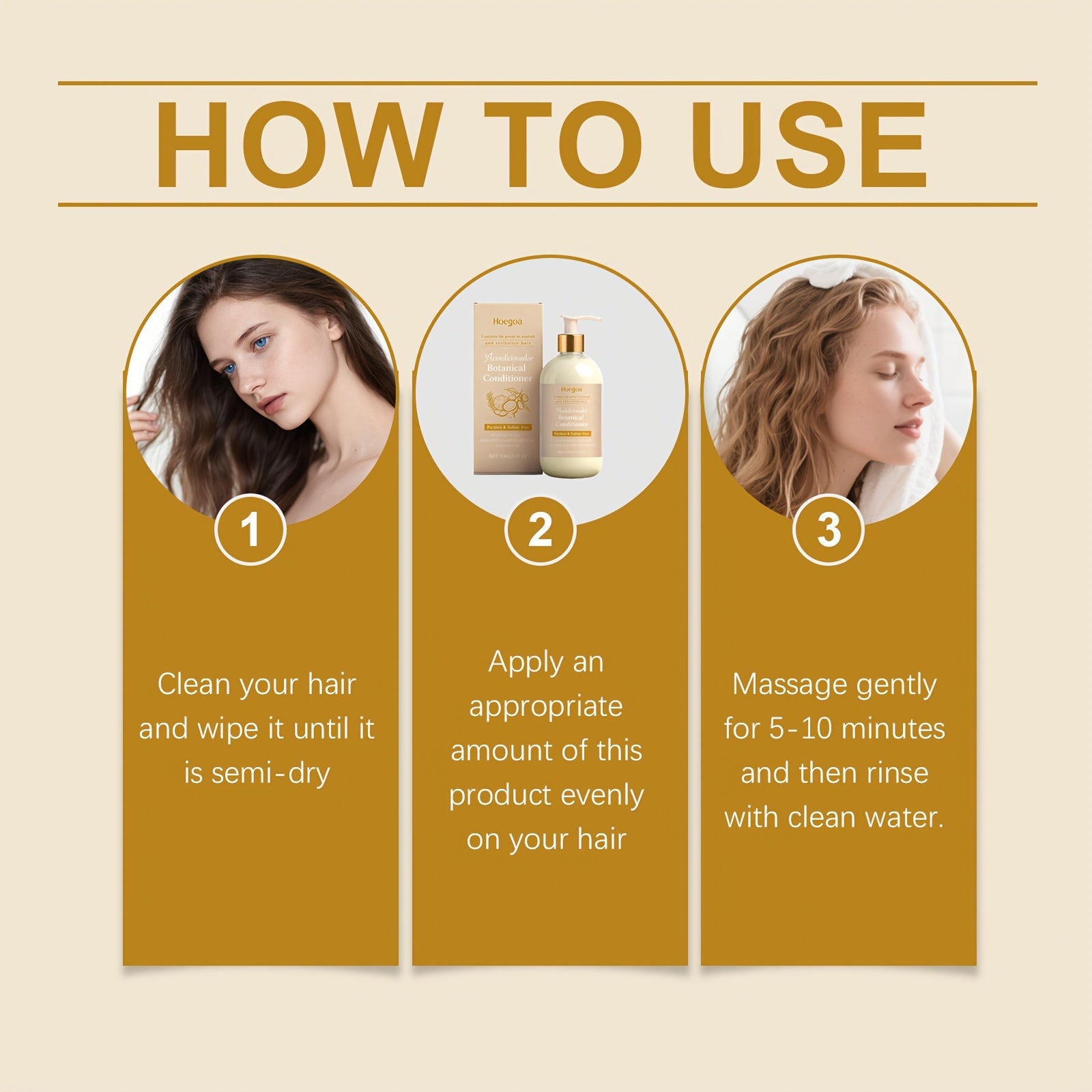 A Smoothing Conditioner with Herbal Extracts Like Rosemary And Aloe Vera, Featuring a Lightweight And Non-Irritating Texture That Deeply Moisturizes And Gently Cares for Dry, Frizzy Hair