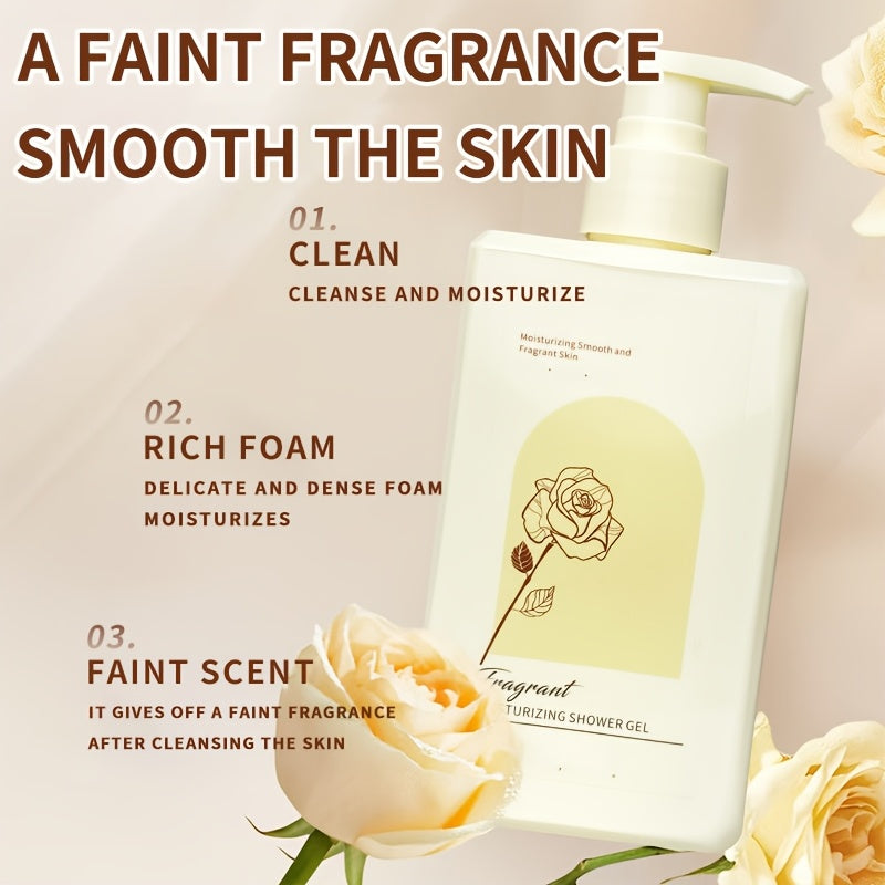 300Ml\u002F10.144Fl.Oz X 1 Amino Acid Scented Moisturizing Body Wash, Containing Glycerin, Amino Acids, Hyaluronic Acid, Jojoba Seed Oil, Citric Acid Extract Ingredients, Refreshing And Cleansing The Skin, Rich And Dense Foam, Hydrating And Delicate Skin