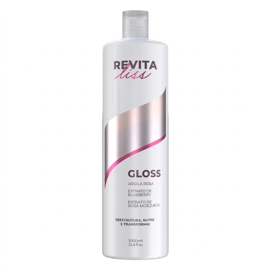 Revita Liss Gloss Brazilian Complete Treatment for Perfect Smoothness and Shine 33.8fl.oz\u002F1000ml.