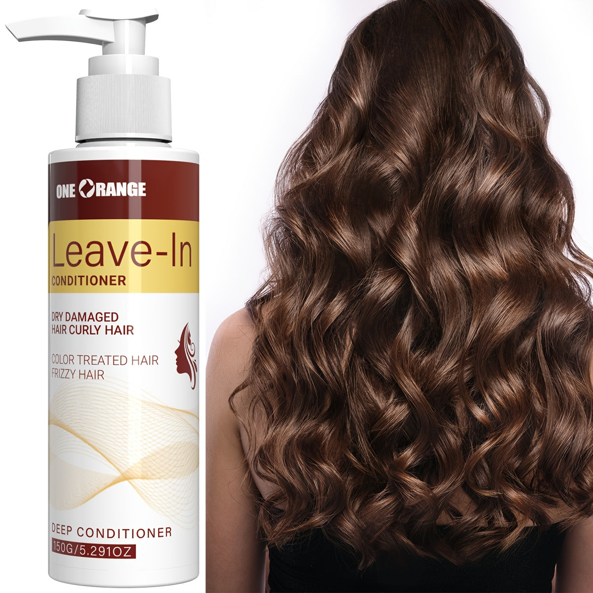 150g\u002F5.291oz, Moisturizing Leave-In Conditioner, Moisturizing Nourishing Leave-In Hair Mask: Long-Lasting Hydration, Extended Moisture Retention, Easily Absorbed, Makes Hair Easier to Comb, Provides Long-Lasting Care for Hair.