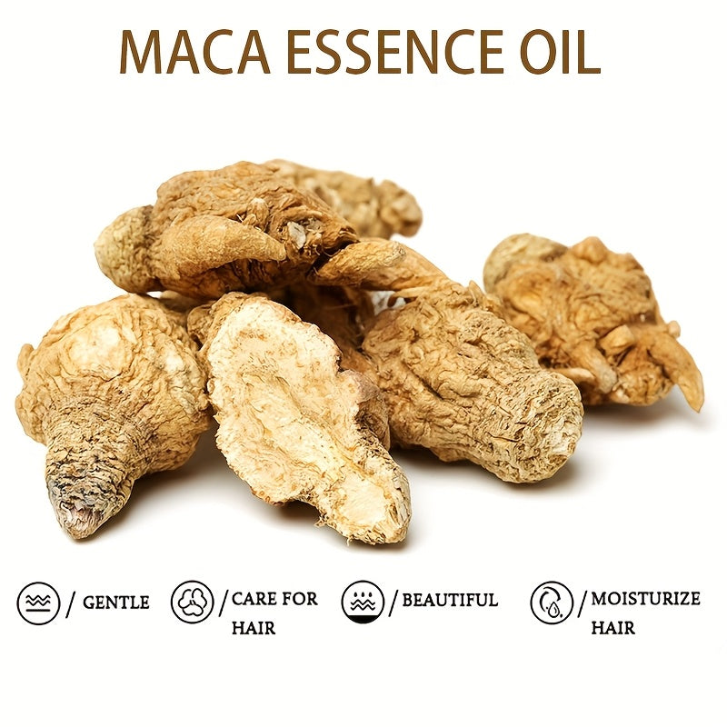Summer Refreshing Oil-Control Anti-Frizz Natural Maca Intensive Smoothing Leave-In Conditioner Essential Oil Spray 3.38oz, Contains Natural Maca Hair Care Ingredients. with a Refreshing and Easily Absorbed Texture, It Instantly Smooths Frizz