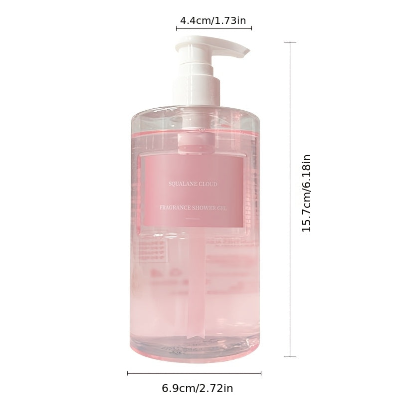 400Ml\u002F13.526 Fl.Oz X 1 Witch Hazel Scented Body Wash, Containing Glycerin, White Pool Flower Seed Oil, Witch Hazel, Gardenia, Aloe Vera Extract Ingredients, Fine And Dense Foam, Non-Sticky Texture, Easy to Rinse Off, Gently Cleanses The Body, Moist